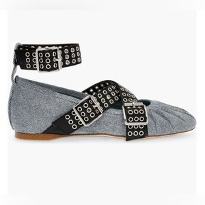 Steve Madden Bryar Ankle Strap Flat (Women)